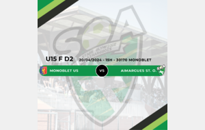 Rencontre Féminine - SAMEDI 20 Avril 2024