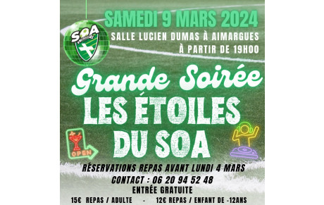 Soirée des &quot;Étoiles du SOA&quot;